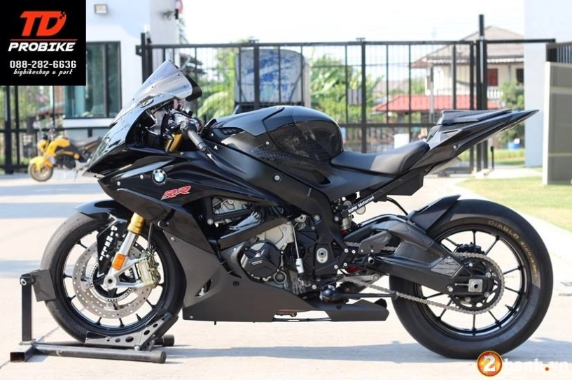 Bmw s1000rr 2016 cực chất trong bản độ đơn giản của dân chơi xe thái lan - 5