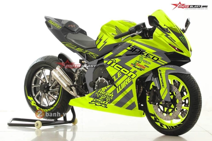 Bộ sưu tập tem đầy phong cách dành cho chiếc honda cbr250rr 2017 - 19