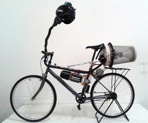  breathing bike - xe đạp lọc khí - 1