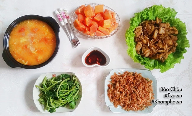 Bữa cơm dân dã chưa đầy 70 nghìn đổi vị cho cả nhà - 1