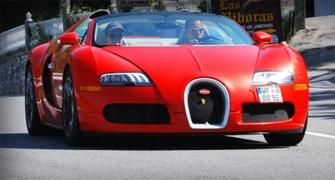  bugatti veyron 164 grand sport đỏ rực - 4