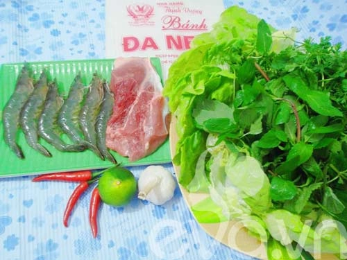 Bún cuốn tôm thịt cho cuối tuần - 1