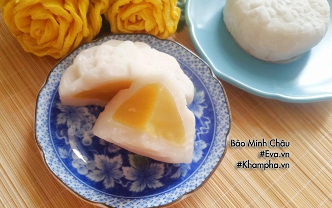 Cách làm bánh dẻo nhân đậu xanh thơm lừng hương hoa bưởi - 13