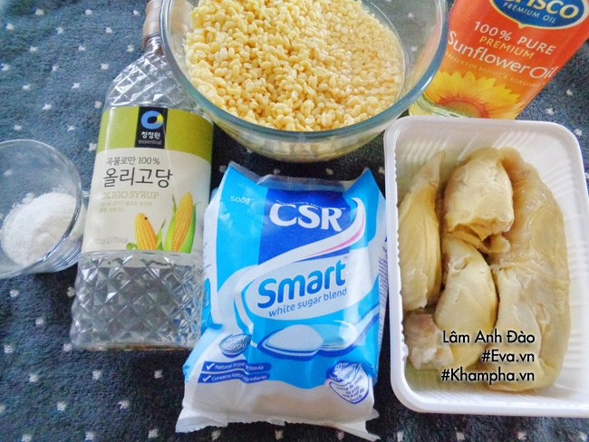 Cách làm bánh dẻo nhân sầu riêng thơm nức mũi - 1