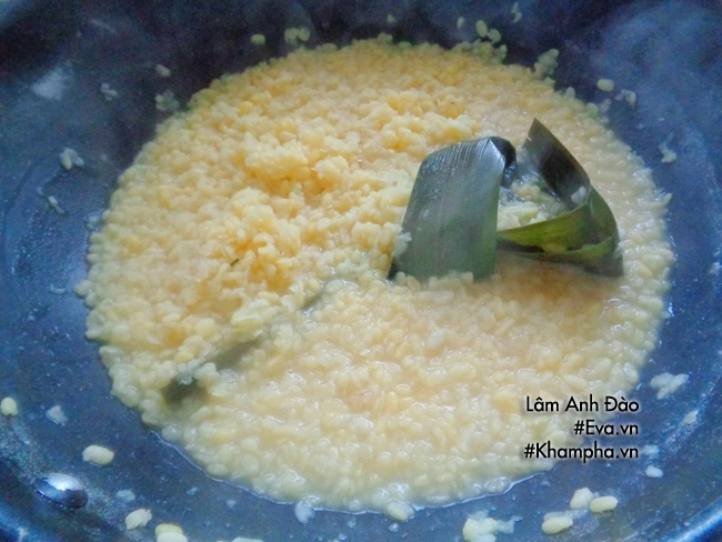 Cách làm bánh dẻo trung thu đậu xanh lá dứa tuyệt ngon - 4