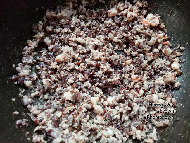 Cách làm bánh khoai lang tím nhân tôm thịt chiên xù giòn ngon - 4