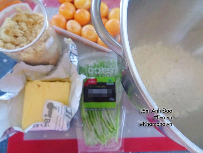 Cách làm bánh mì chà bông trứng muối ngon như tiệm - 1