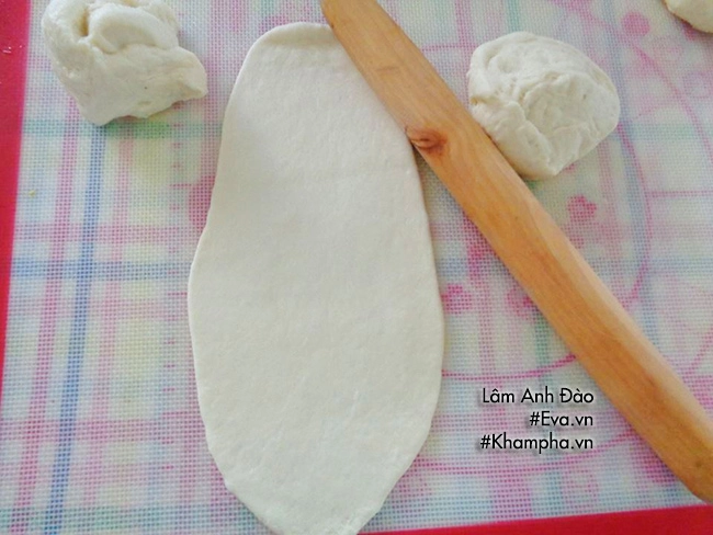 Cách làm bánh mì chà bông trứng muối ngon như tiệm - 3