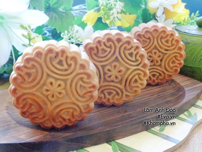 Cách làm bánh nướng trung thu nhân thập cẩm xá xíu chi tiết - 13