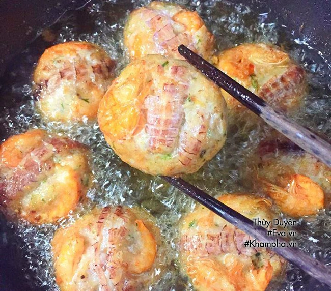 Cách làm chả bề bề tôm nõn sang chảnh - món ăn đang hot chợ mạng xã hội - 8