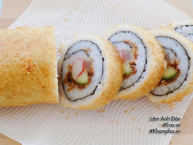 Cách làm kimbap chiên hấp dẫn dụ bé ăn ngon cuối tuần - 10