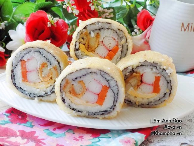 Cách làm kimbap chiên hấp dẫn dụ bé ăn ngon cuối tuần - 11