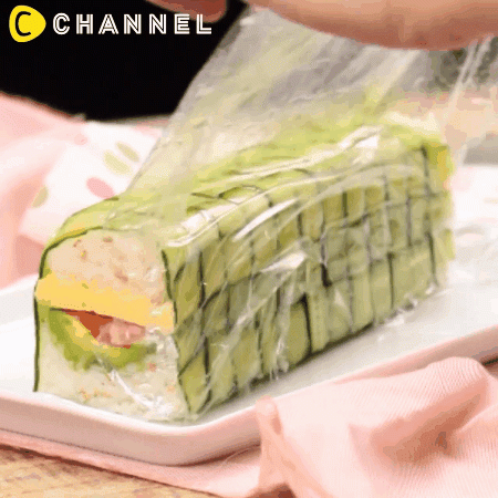 Cách làm kimbap không cần mành tre kiểu mới chỉ nhìn thôi đã thèm - 11