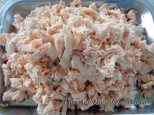 Cách làm ruốc cá hồi bổ dưỡng mà không còn mùi tanh cho bé - 4