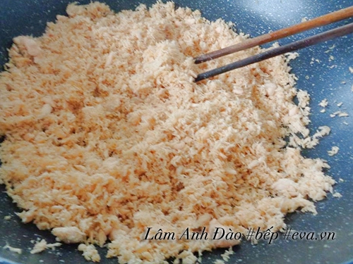 Cách làm ruốc cá hồi bổ dưỡng mà không còn mùi tanh cho bé - 6