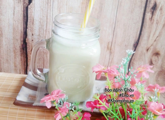 Cách làm sữa đậu nành lá dứa thơm lừng bổ dưỡng cho bữa sáng - 9