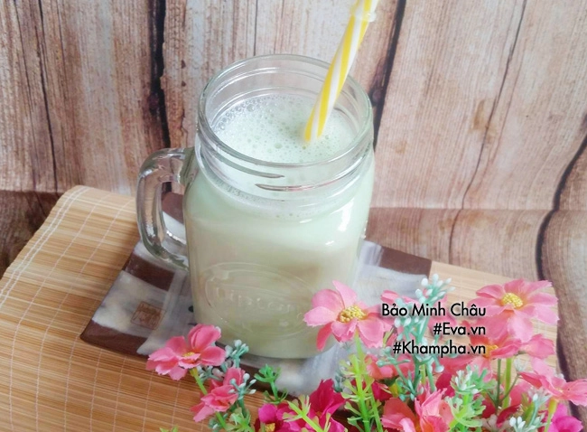 Cách làm sữa đậu nành lá dứa thơm lừng bổ dưỡng cho bữa sáng - 10