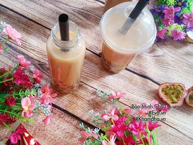 Cách làm trà sữa vị chanh leo vừa thơm vừa mát - 7