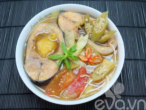 Canh chua cá đậu bắp kiểu miền nam - 9