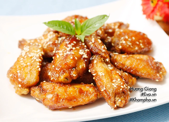 Cánh gà sốt mật ong vàng ươm thơm phức - 8