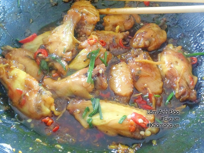 Cánh gà xào mặn ngon cơm ngày mát trời - 6