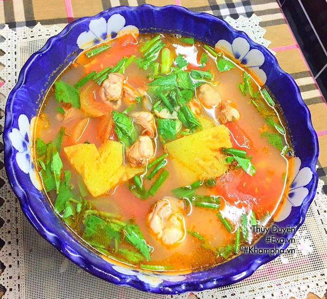 Canh hàu sữa nấu chua vừa ngon vừa bổ chồng nào chả mê - 9