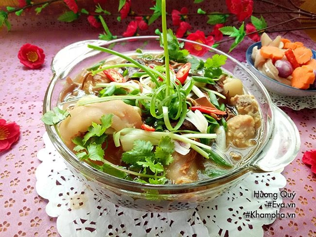 Canh măng khô móng giò mềm ngon mang hương vị truyền thống ngày tết - 11