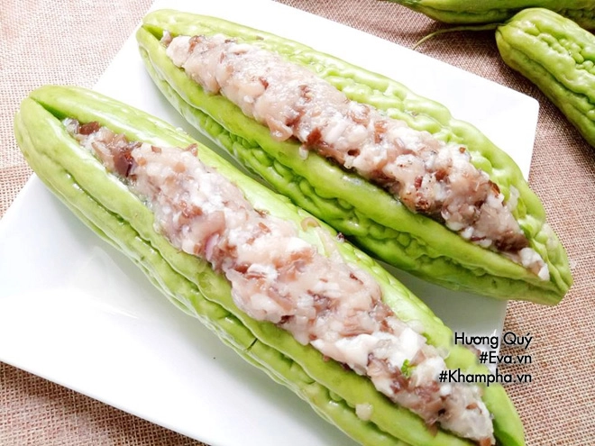 Canh mướp đắng nhồi thịt món ngon vừa mát vừa bổ - 3