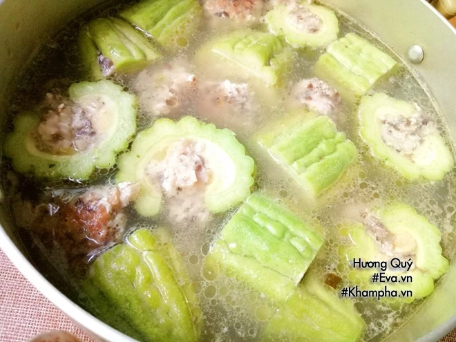 Canh mướp đắng nhồi thịt món ngon vừa mát vừa bổ - 4