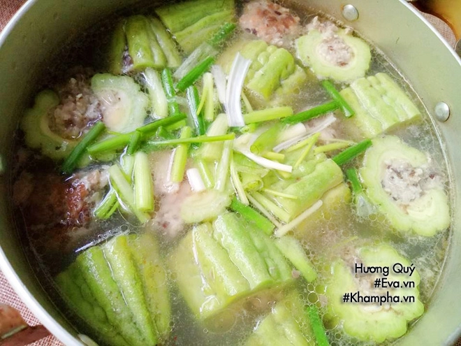 Canh mướp đắng nhồi thịt món ngon vừa mát vừa bổ - 5