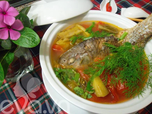 Canh riêu cá chép chua cay cho cuối tuần - 8