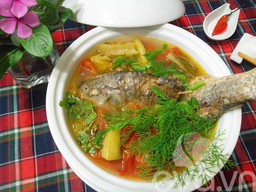 Canh riêu cá chép chua cay cho cuối tuần - 9