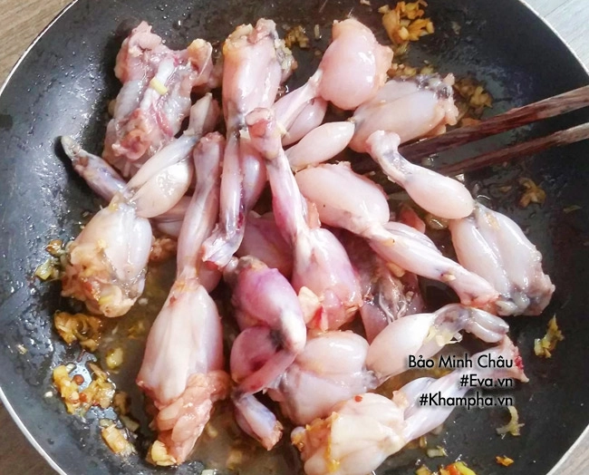 ch xào sa tế ngon tê đầu lưỡi các tín đồ của món ếch không thể bỏ qua - 6