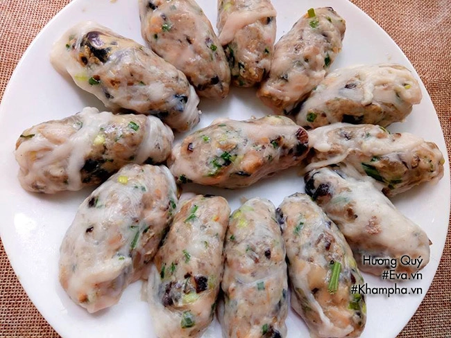 Chả ốc bươu cuốn mỡ chài lạ miệng đậm đà khó quên - 7