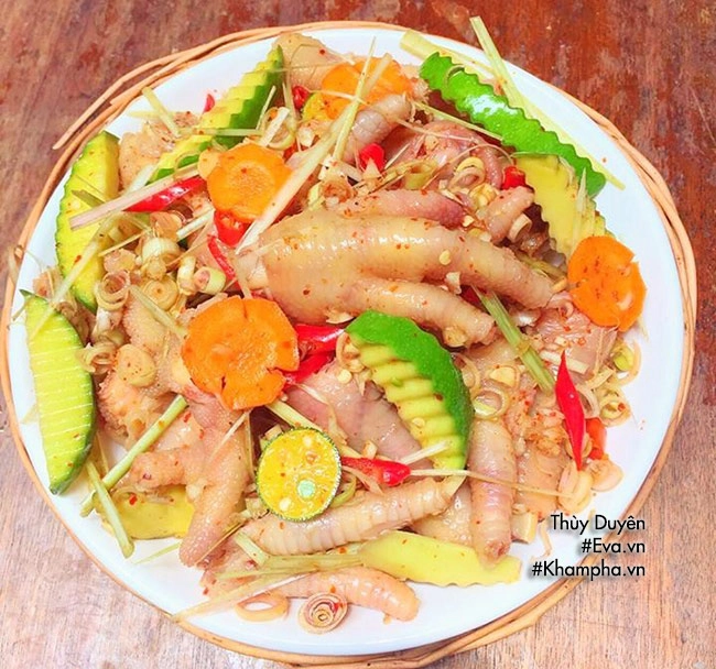 Chân gà cay trộn xoài xanh siêu hấp dẫn vợ vụng mấy chồng cũng khen nức nở - 9