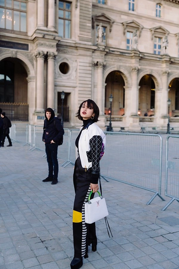 Châu bùi chứng minh đẳng cấp nhờ cây đồ cool ngầu tại paris fashion week thu đông 2020 - 3