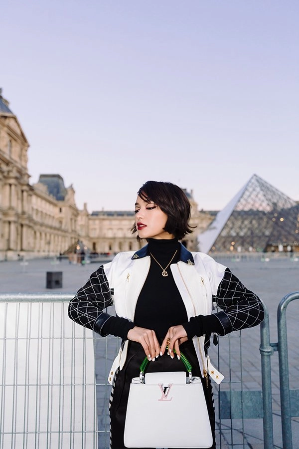 Châu bùi chứng minh đẳng cấp nhờ cây đồ cool ngầu tại paris fashion week thu đông 2020 - 5