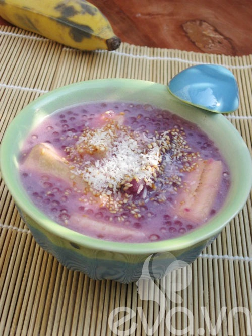 Chè chuối khoai lang tím đầy hấp dẫn - 8