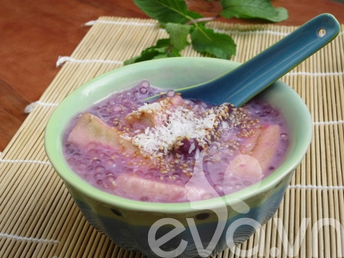 Chè chuối khoai lang tím đầy hấp dẫn - 9