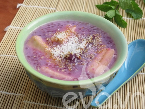 Chè chuối khoai lang tím đầy hấp dẫn - 10