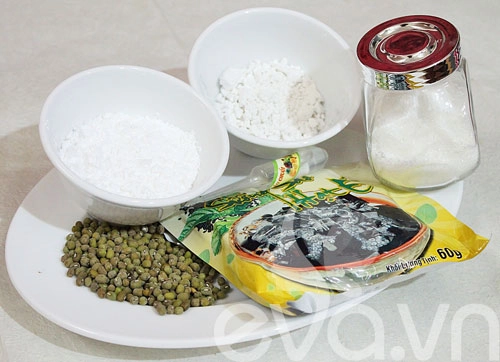 Chè đậu xanh trân châu thạch đen - 1