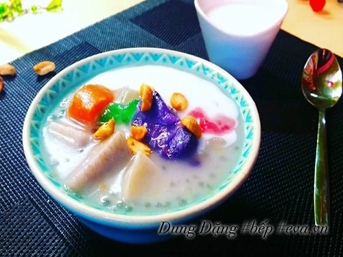 Chè tứ khoai nóng hổi dẻo ngon cuối tuần - 10