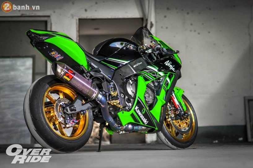 Chiêm ngưỡng chiếc kawasaki ninja zx-10r 2016 độ tuyệt đẹp của biker thái lan - 5