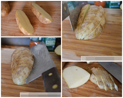 Chiều chiều làm khoai tây nướng ăn chơi - 3