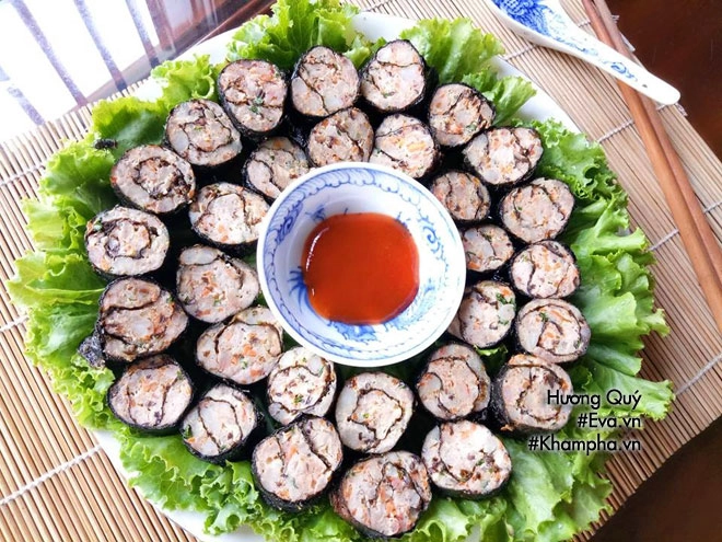 Chủ nhật thảnh thơi mẹ ra tay có ngay món rong biển cuộn tôm thịt chiên giòn - 12