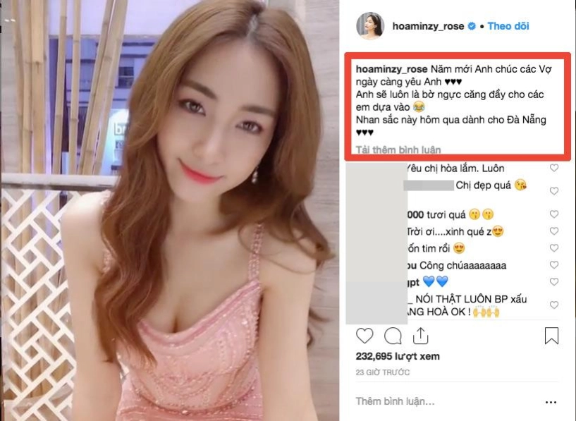 Chúc fans năm 2019 vui vẻ hoà minzy không quên khoe bờ ngực căng đầy cùng lời hứa táo bạo - 1