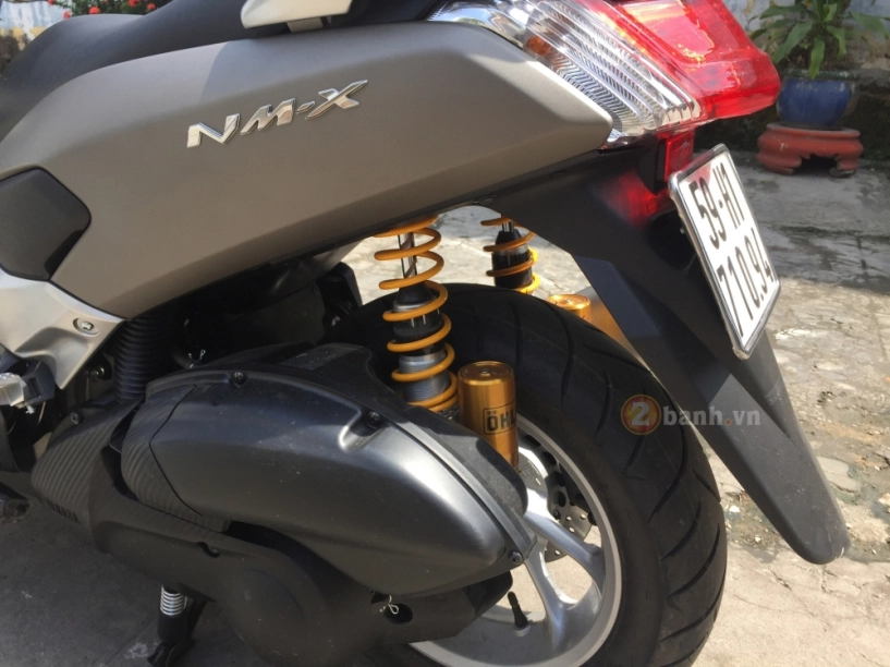 clip - cận cảnh yamaha nmx độ phuộc ohlins đã lên pô 4road - 7