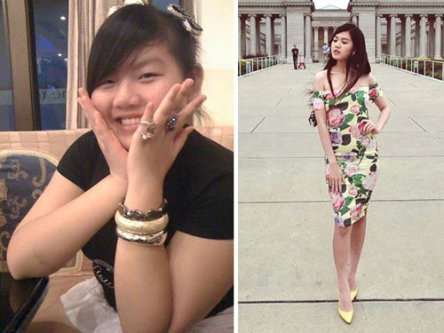 Cô gái việt kiều giảm 46kg thành hot girl sang chảnh - 1