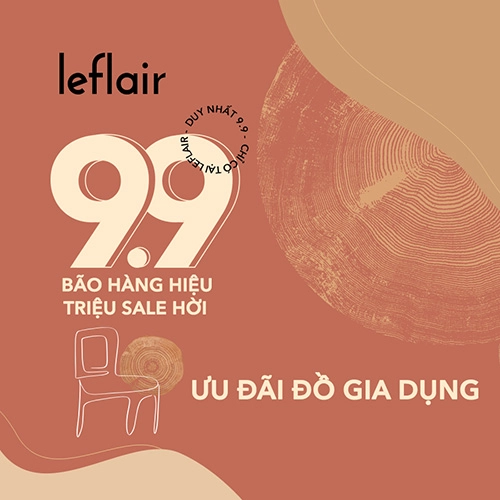 Cơ hội trang hoàng nhà cửa với đồ gia đình được giảm giá lớn trong tháng 9 trên leafair - 1