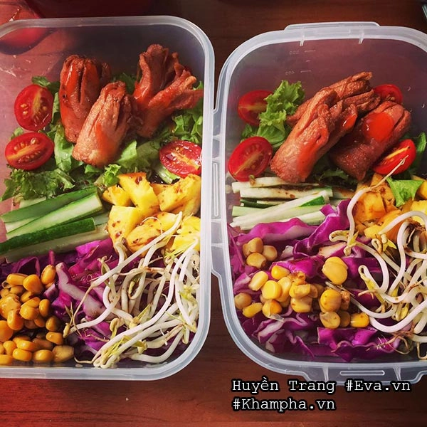 Cô nhân viên khoe những suất cơm văn phòng tự nấu chỉ 30 nghìn ai nhìn cũng muốn làm đồng nghiệp - 4